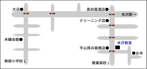 米沢マップ